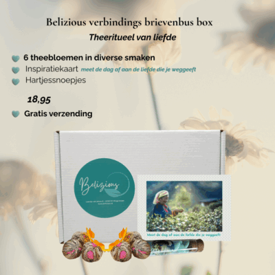 Moederdag actie theeset cadeauset theebloemen